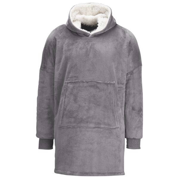 The Ribbon oversized cosy reversible sherpa hoodie Vignette