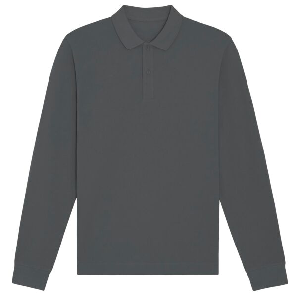 Prepster long sleeve unisex polo (STPU332) Vignette