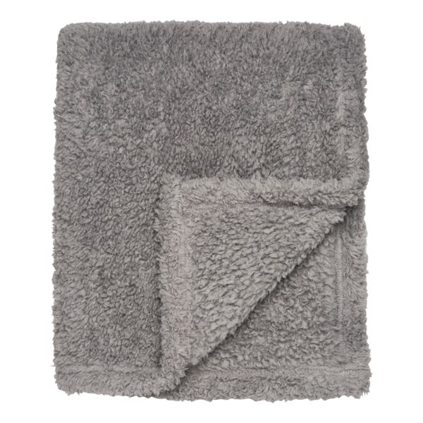 The Ribbon teddy bear fabric throw Vignette