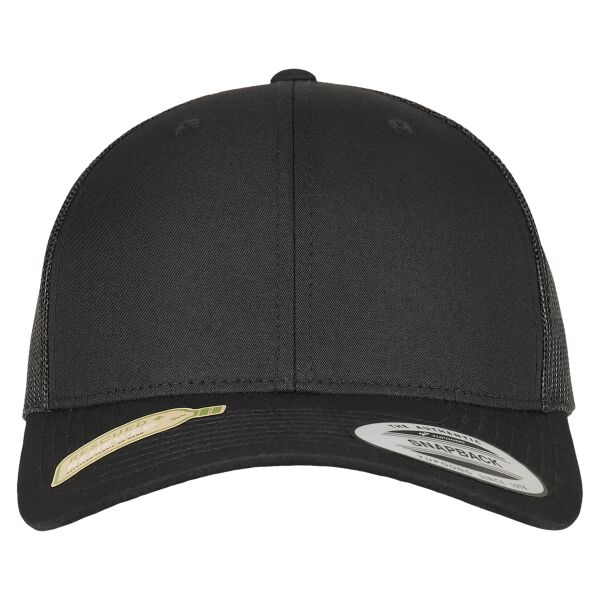 Trucker recycled polyester fabric cap (6606TR) Vignette
