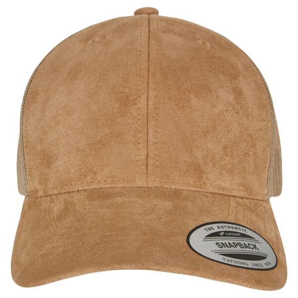 Imitation suede leather trucker cap (6606SU) Vignette