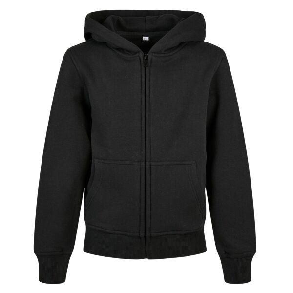 Organic kids basic zip hoodie Vignette
