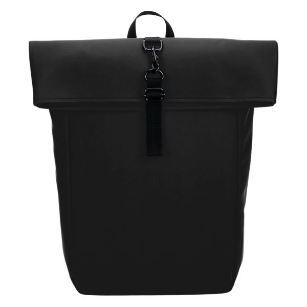 Matte PU rolltop backpack Vignette