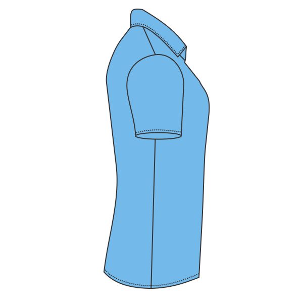 Women's classic cotton polo Vignette