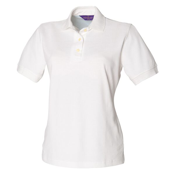 Women's classic cotton piqué polo shirt Vignette