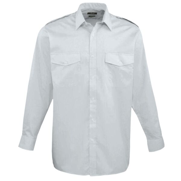 Long sleeve pilot shirt Vignette