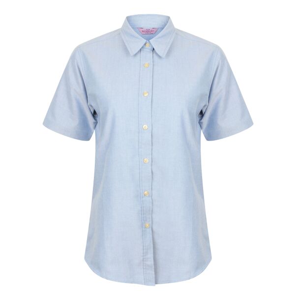 Women's short sleeve classic Oxford shirt Vignette