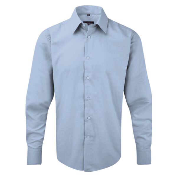 Long sleeve easycare tailored Oxford shirt Vignette