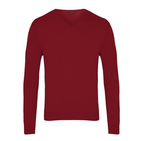 V-neck knitted sweater Vignette