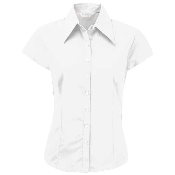 Women’s cap sleeve Tencel® fitted shirt Vignette