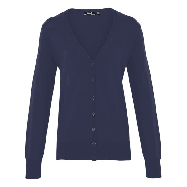 Women's button-through knitted cardigan Vignette