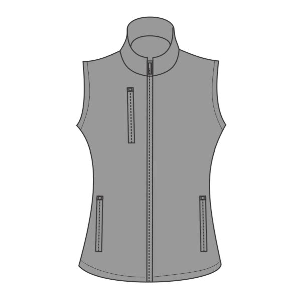 Women's softshell gilet Vignette