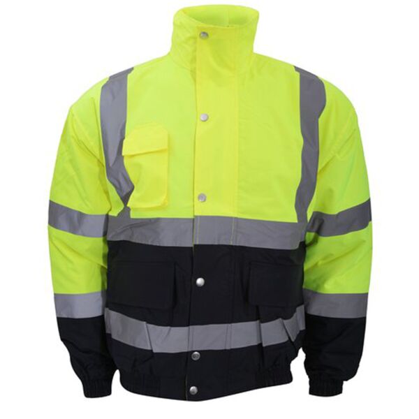 Hi-vis two-tone bomber jacket (HVP218) Vignette