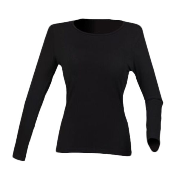 Women's feel good long sleeved stretch t-shirt Vignette