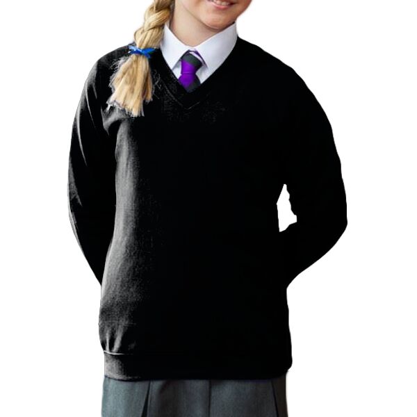 Kids Academy v-neck sweatshirt Vignette