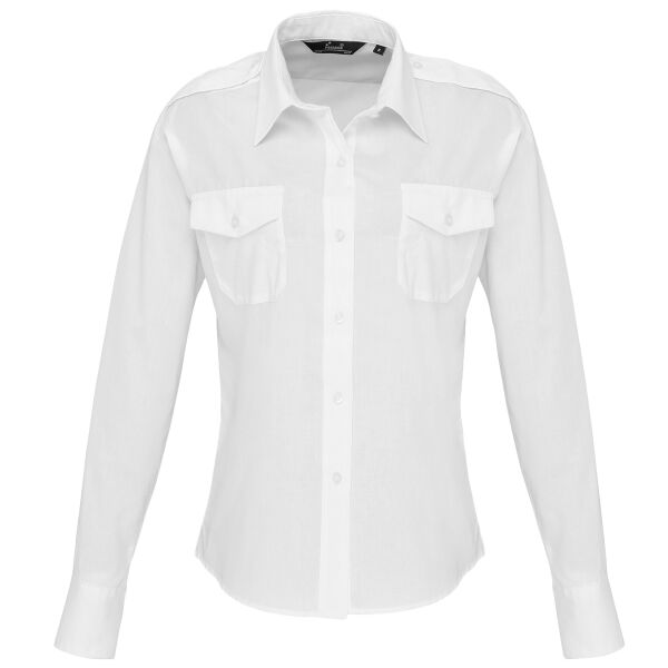 Women's long sleeve pilot shirt Vignette