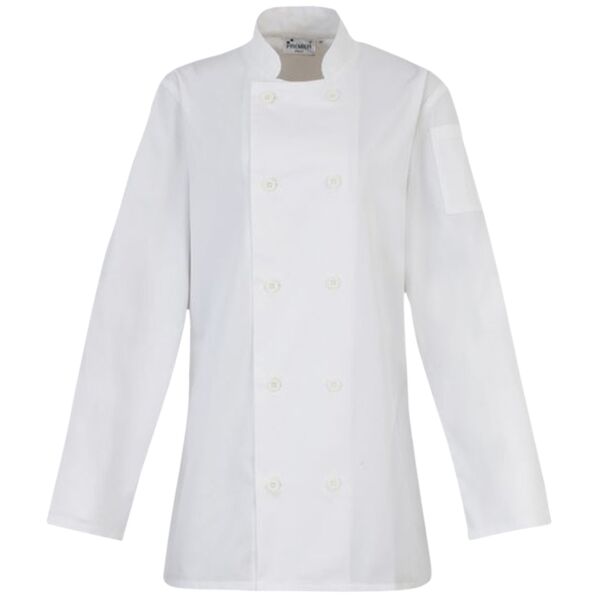 Women's long sleeve chef's jacket Vignette