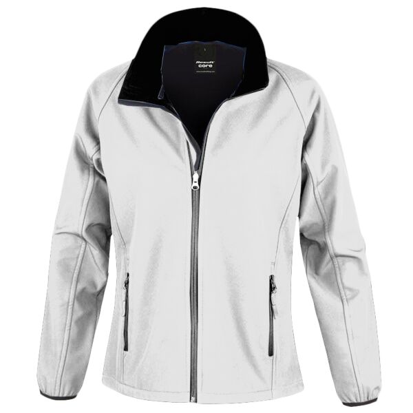 Women's Core printable softshell jacket Vignette