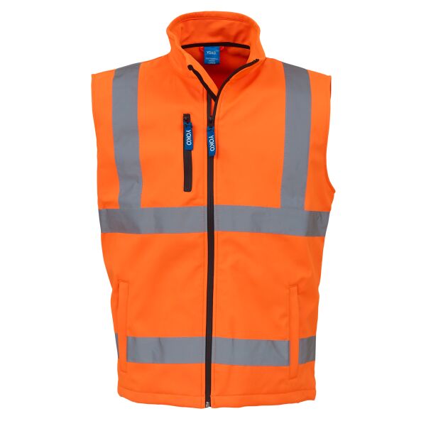 Hi-vis softshell gilet (HV006) Vignette