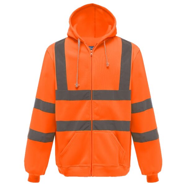 Hi-vis zip hoodie (HVK07) Vignette