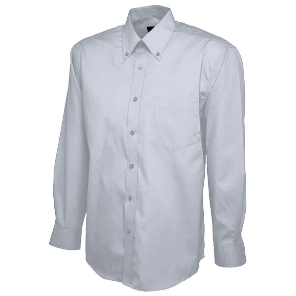 Mens Pinpoint Oxford Full Sleeve Shirt Vignette