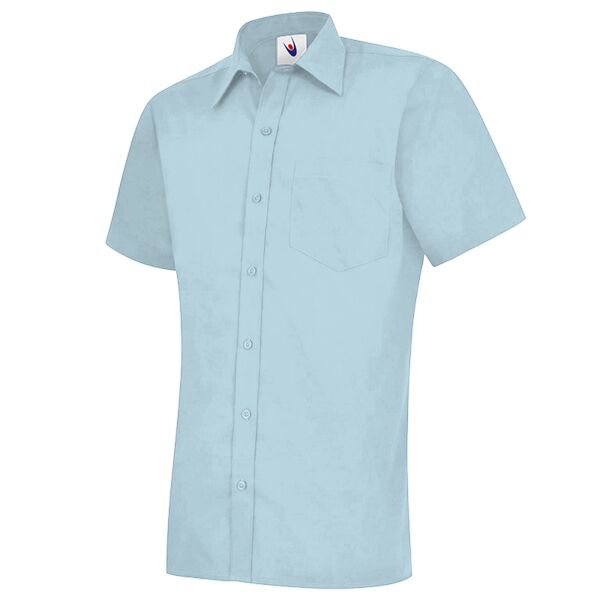 Mens Poplin Half Sleeve Shirt Vignette