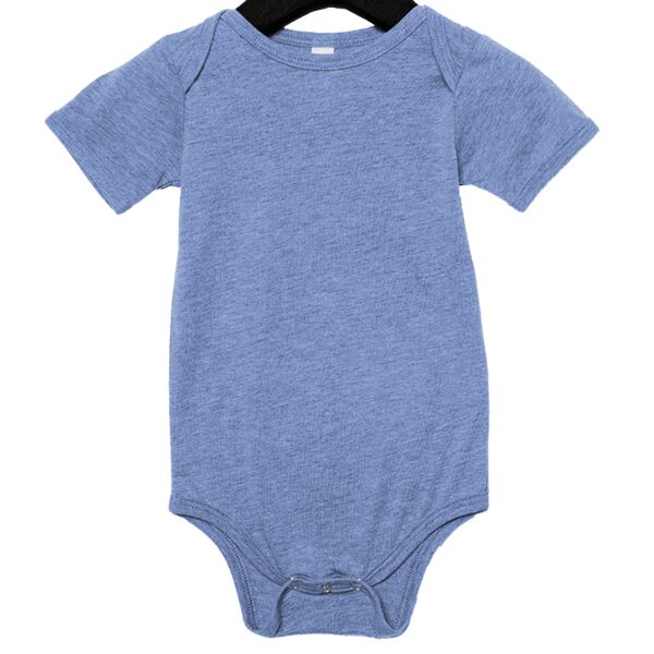 Baby triblend short sleeve one piece Vignette