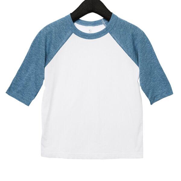 Toddler ¾ sleeve baseball tee Vignette