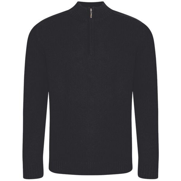 Wakhan ¼ regen zip knit sweater Vignette