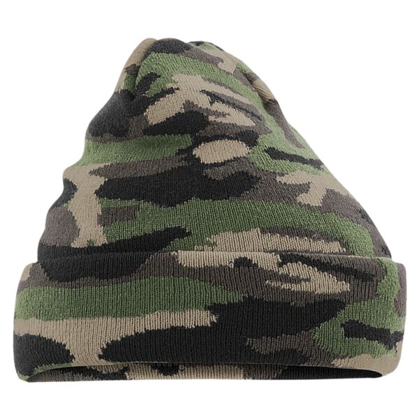 Camo cuffed beanie Vignette