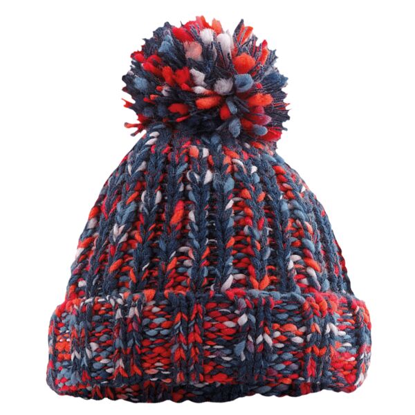 Twister pom pom beanie Vignette