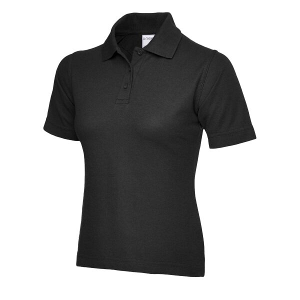 Ladies Active Cotton Poloshirt Vignette