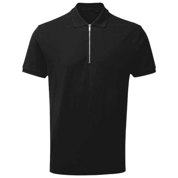 Men's zip polo Vignette