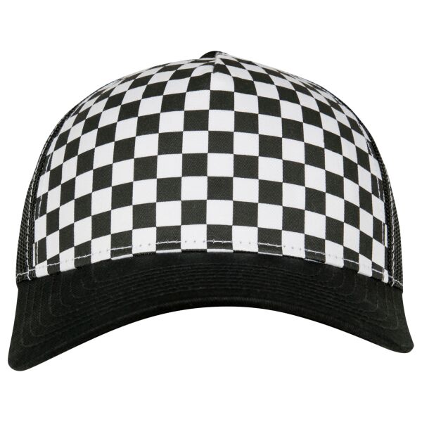 Checkerboard retro trucker (6506CB) Vignette