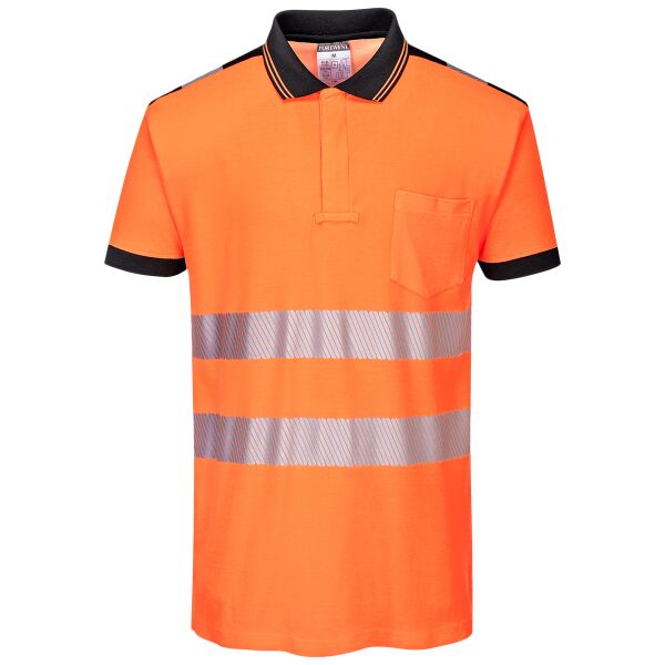 PW3 Hi-vis polo shirt (T180) Vignette