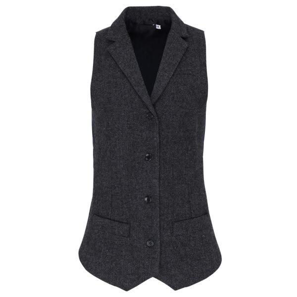 Women's herringbone waistcoat Vignette