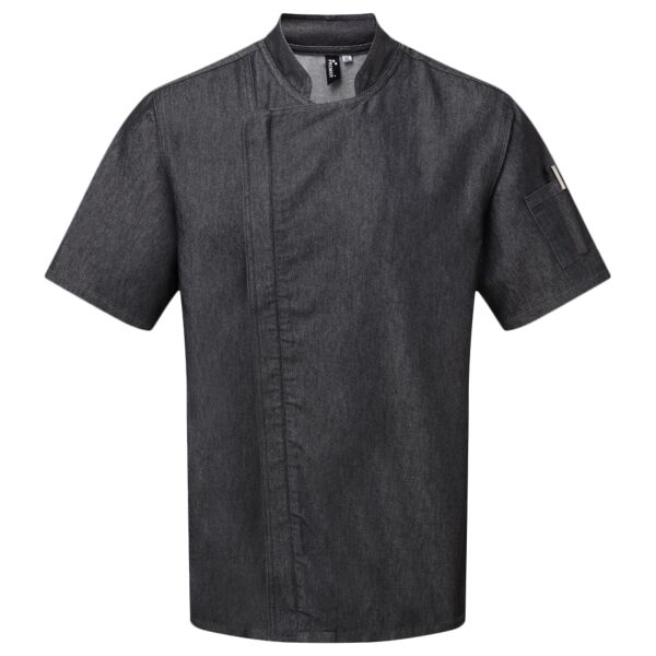 Chef's zip-close short sleeve jacket Vignette