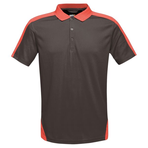 Contrast wicking polo Vignette