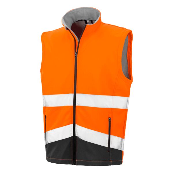 Printable safety softshell gilet Vignette