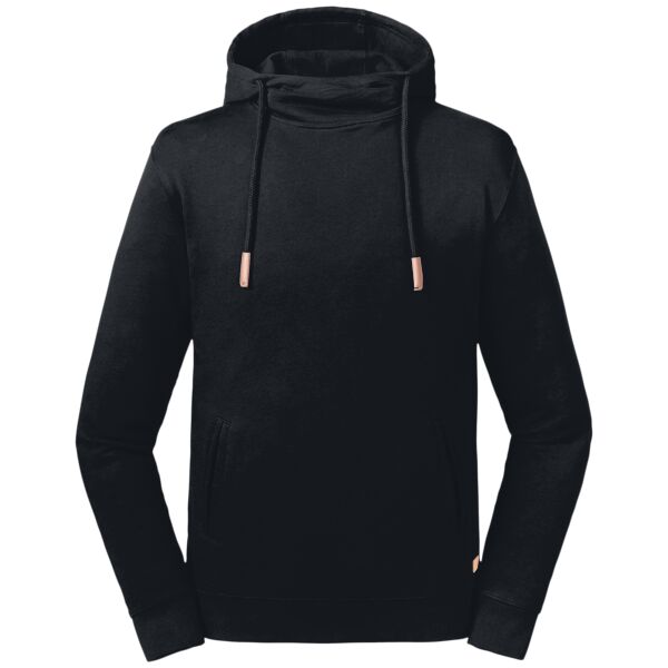 Pure organic high collar hooded sweatshirt Vignette
