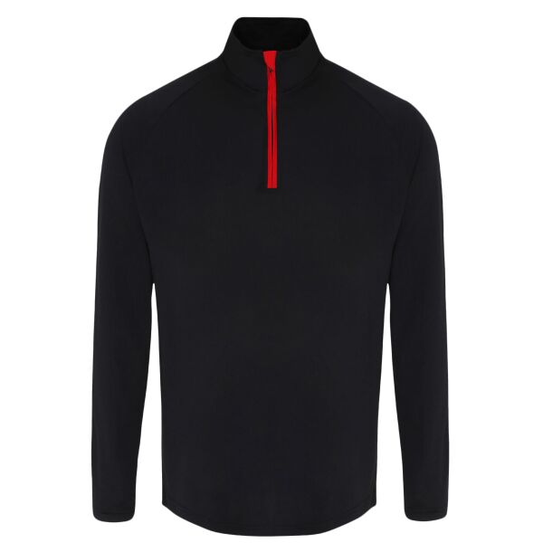TriDri® long sleeve performance ¼ zip Vignette