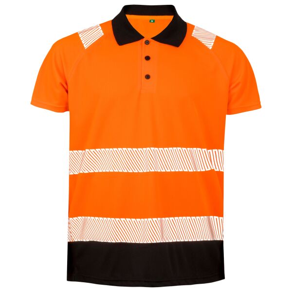 Recycled safety polo Vignette