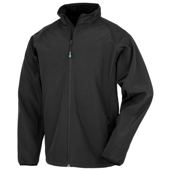 Men's recycled 2-layer printable softshell jacket Vignette