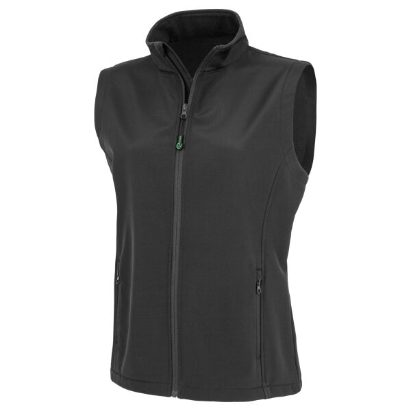Women's recycled 2-layer printable softshell bodywarmer Vignette