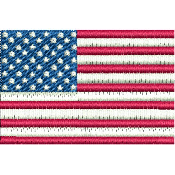 Embroidered US Flag - 350308 Vignette
