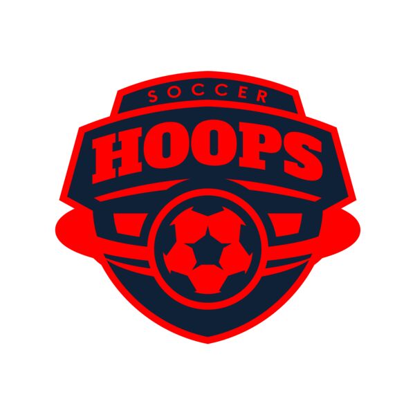 Hoops Soccer logo template 02 Vignette