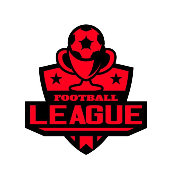 League Football logo template Vignette