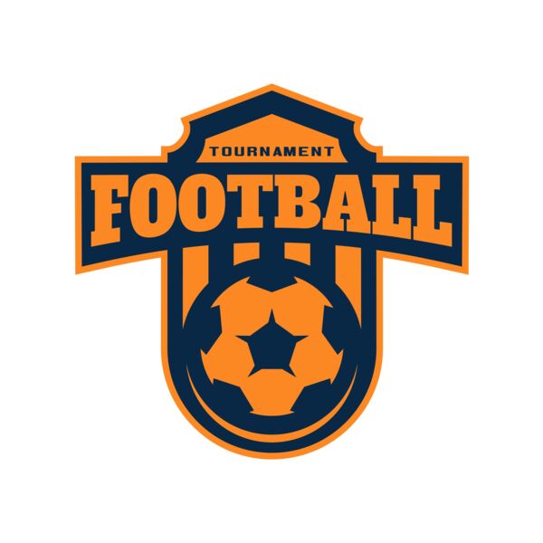 Football Tournament logo template Vignette