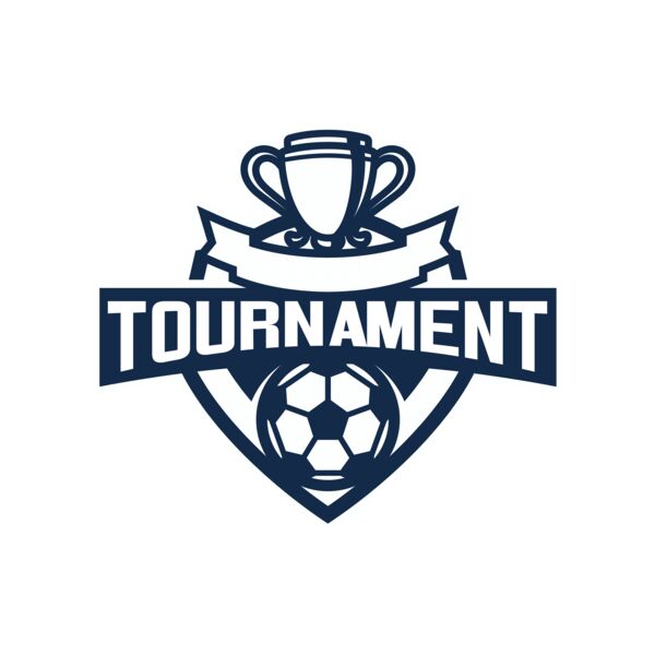 Tournament Football logo template 03 Vignette