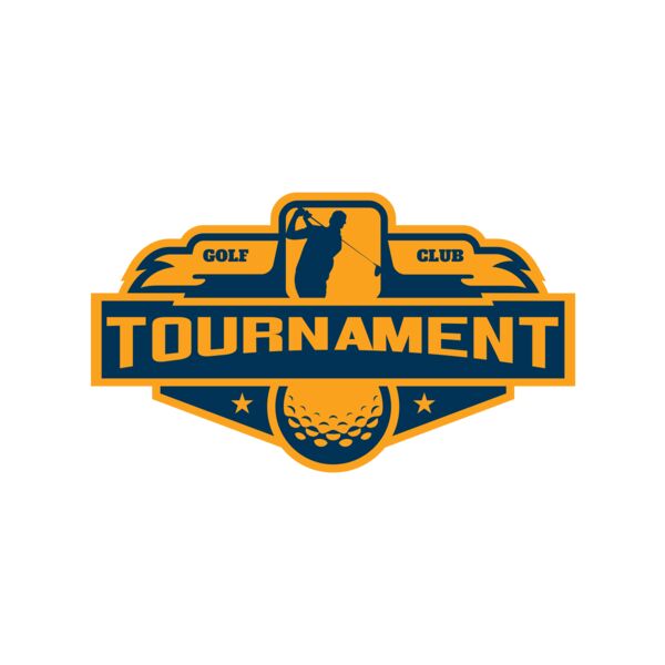 Tournament Golf Club logo template Vignette